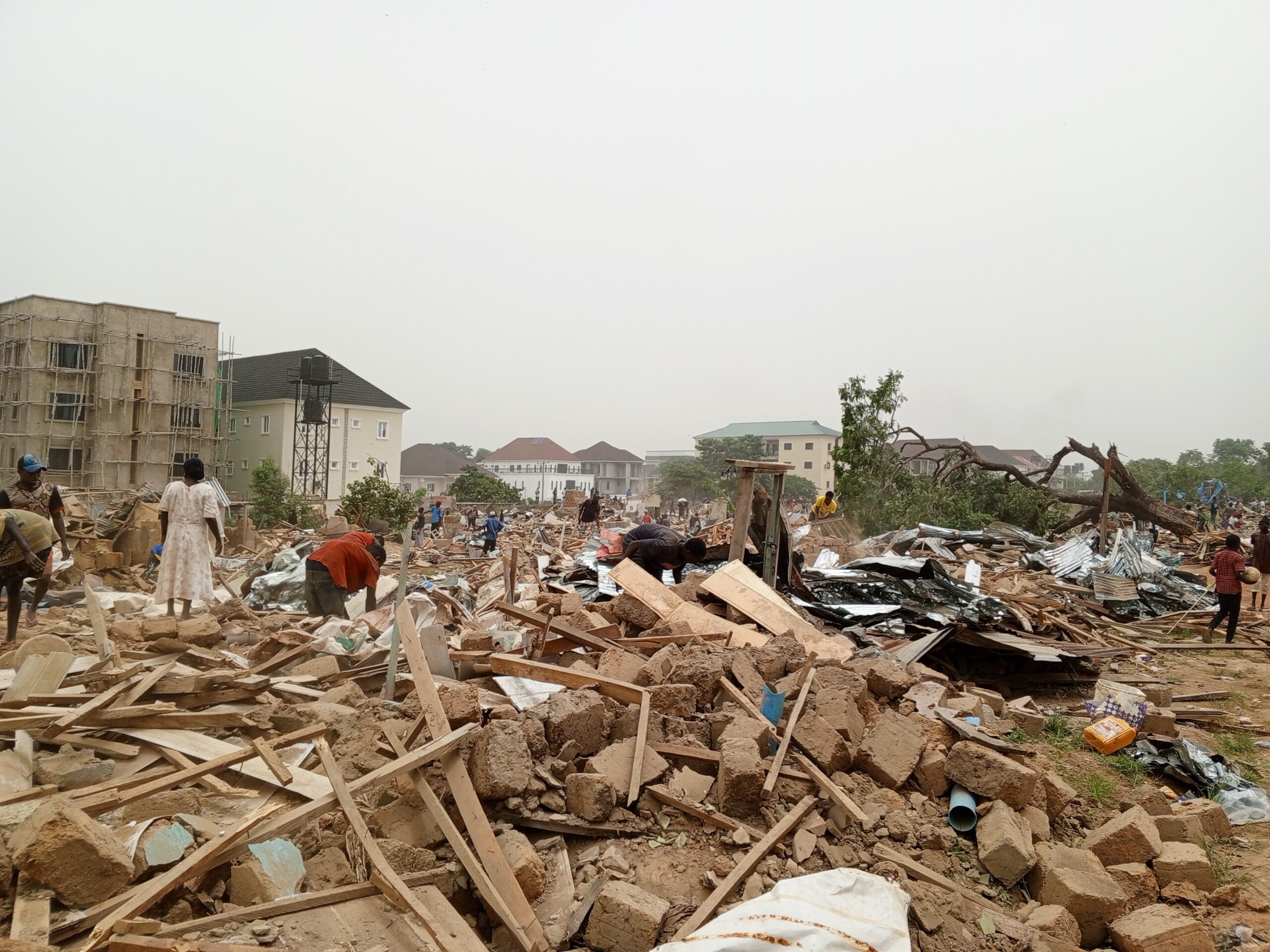CONTRAVENTION FCTA Destroys Illegal Structures and Settlements in Kado