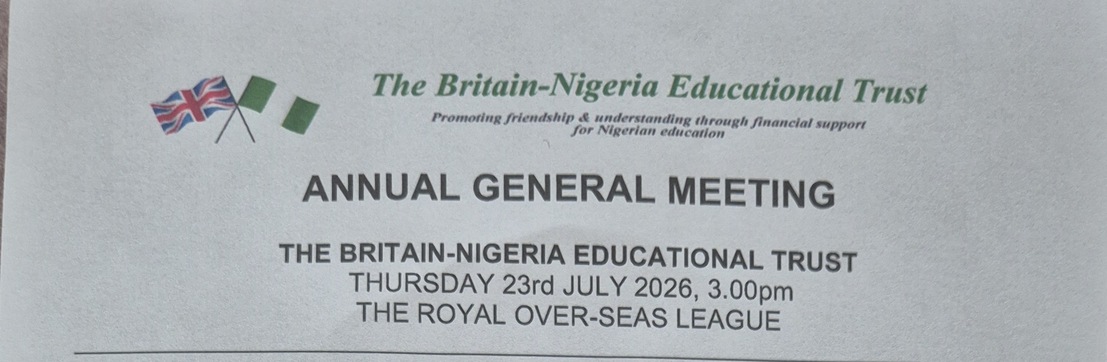 Britain–Nigeria Educational Trust Renews Commitment to Advancing Education in Nigeria as High Commissioner Pledges Support - Ben Television | Breaking - Nigeria, Africa and World Top News.